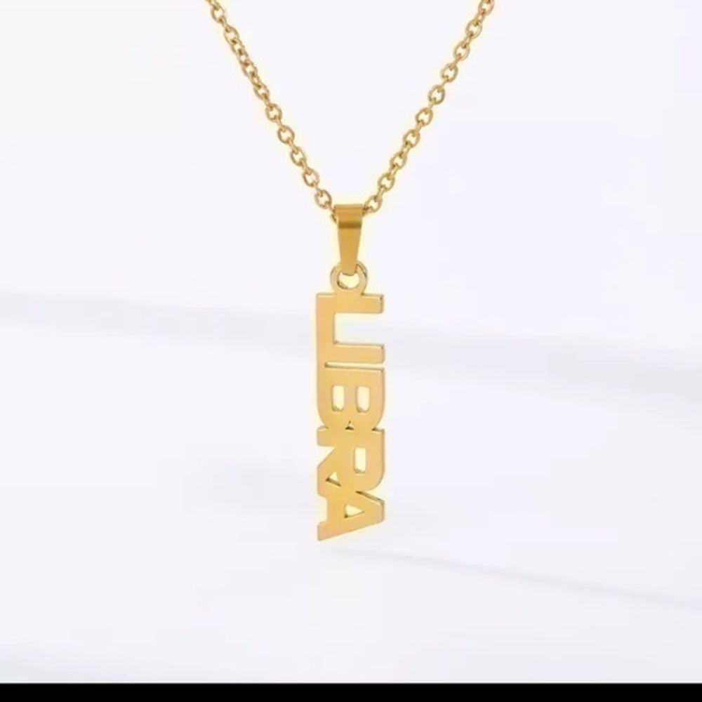 Zodiac Sign Necklace.
